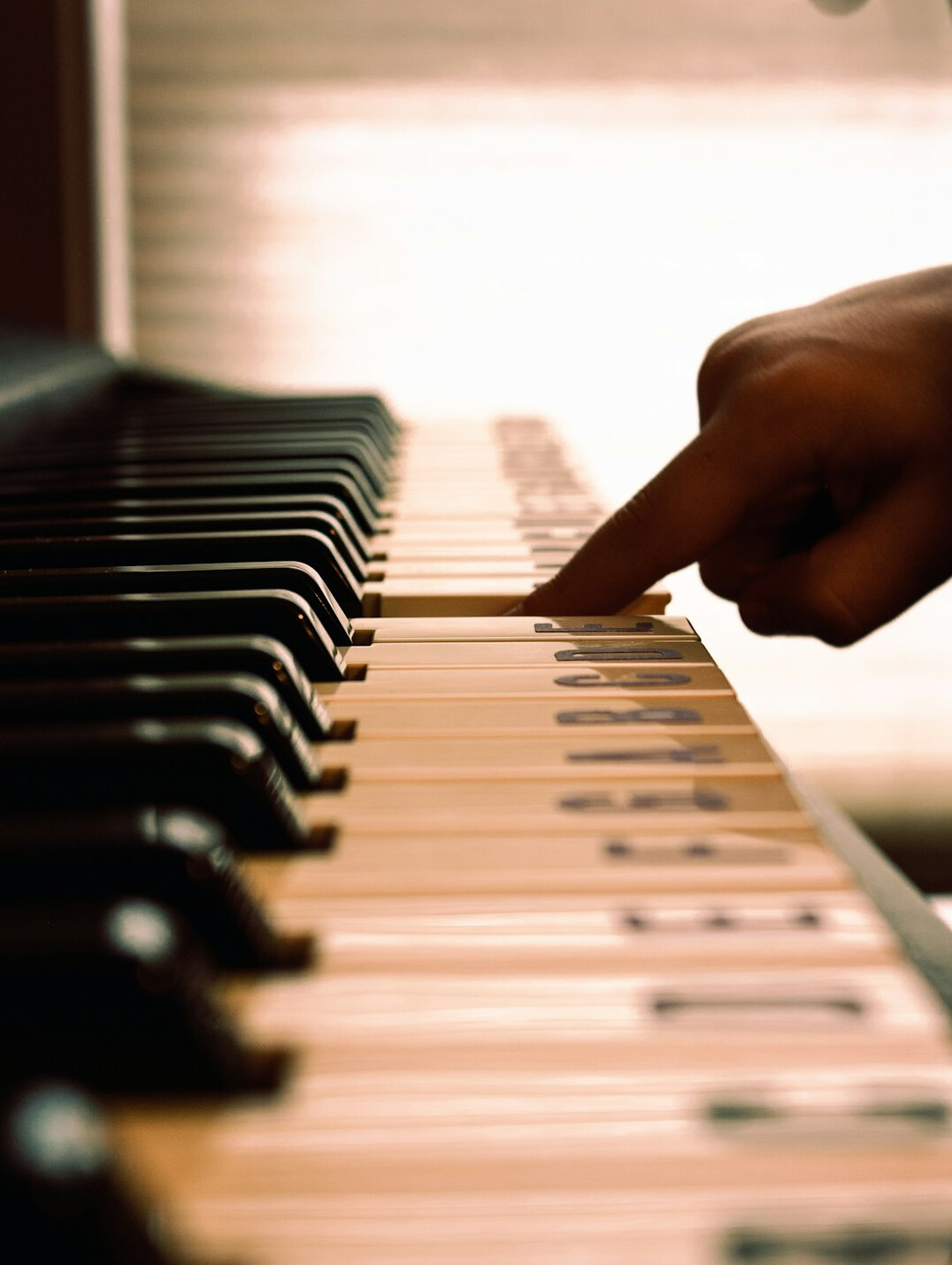 Close-up of hands typing on a laptop keyboard